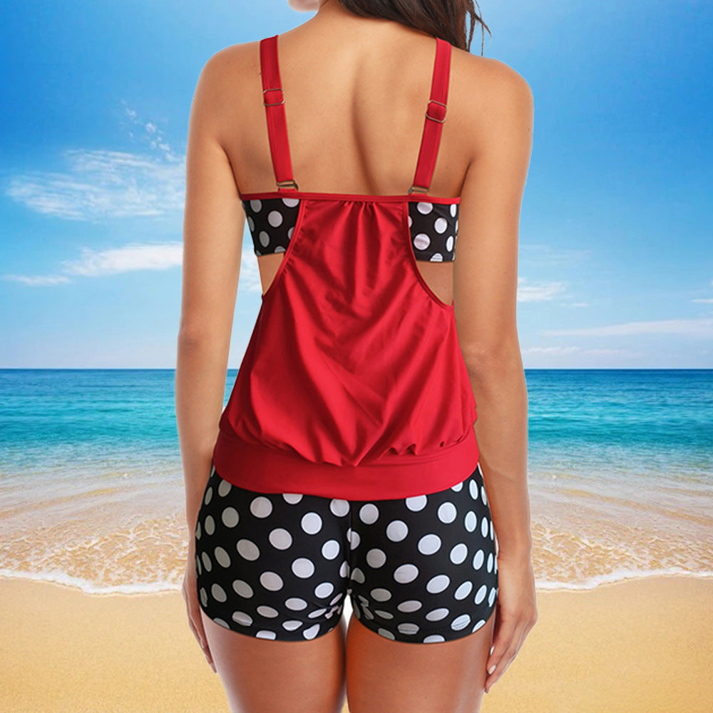 Cross-border Swimwear Conservative Bikini