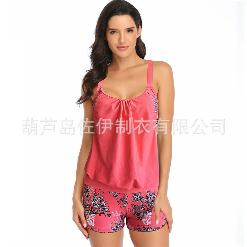 Cross-border Swimwear Conservative Bikini